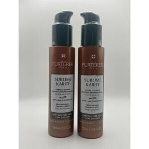 Rene Furterer Sublime Karite Taming Cream for Very Dry Hair 3.3 oz - Set of 2